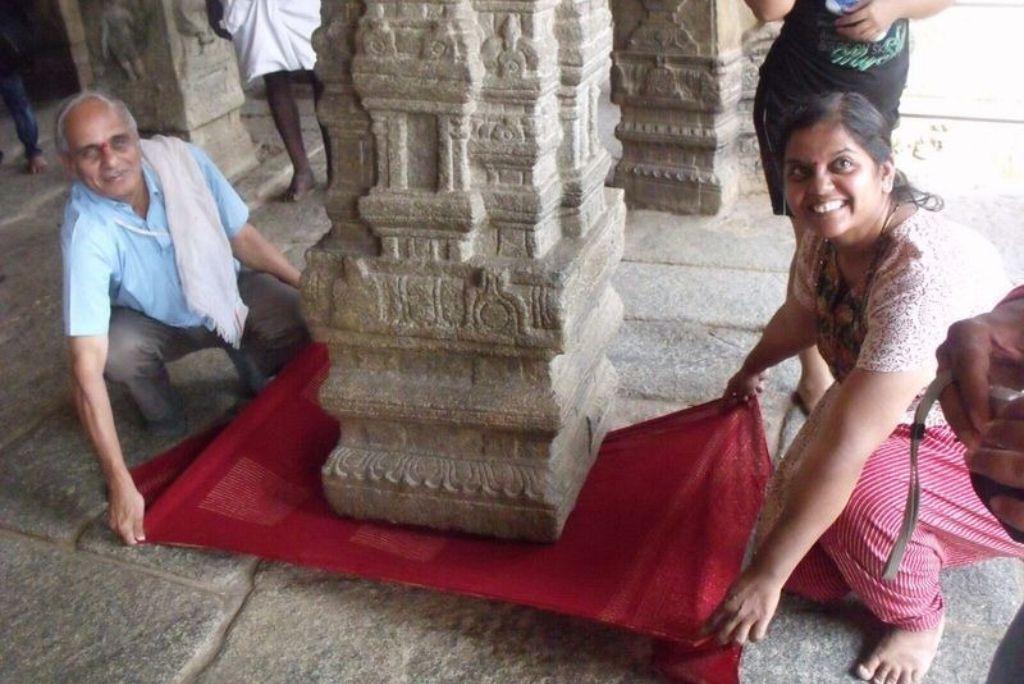 Lepakshi Temple Pillar
