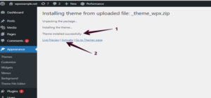 WordPress Theme Installation Guide