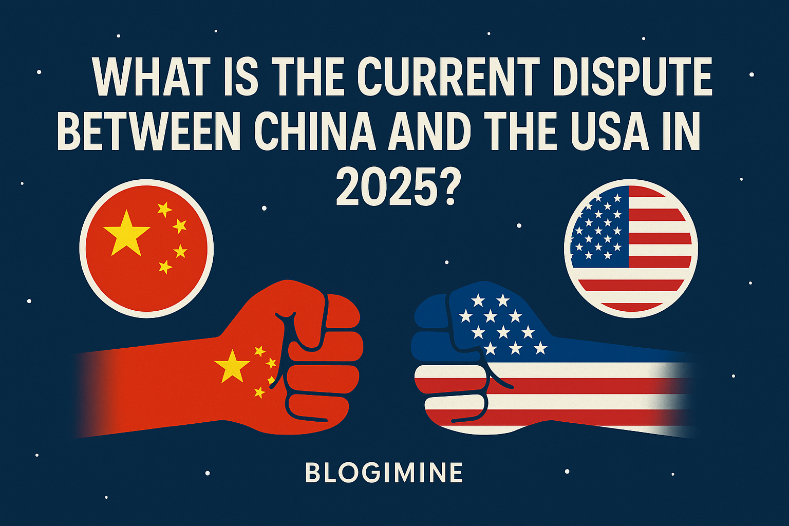 What is the Current Dispute Between China and the USA in 2025? 1 Chine vs India